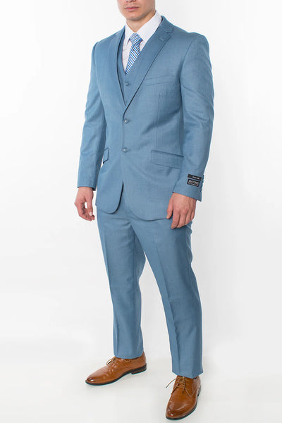 Dusty Blue 3pc Suit