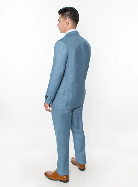 Dusty Blue 3pc Suit