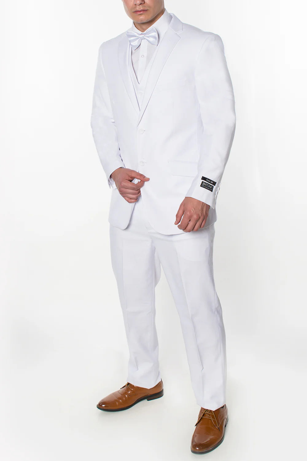 White 3pc Suit