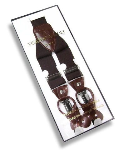 BROWN SUSPENDERS