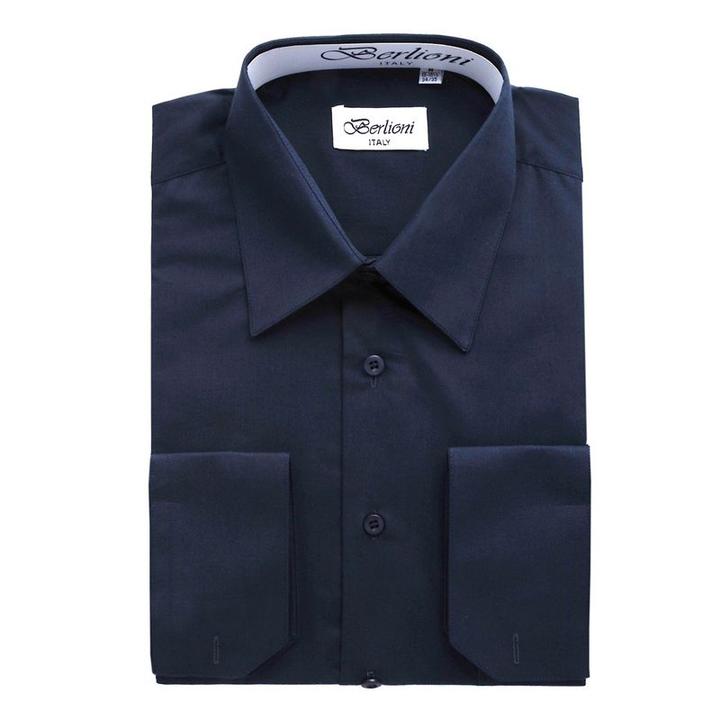 NAVY BLUE DRESSING SHIRT