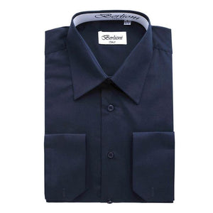 NAVY BLUE DRESSING SHIRT