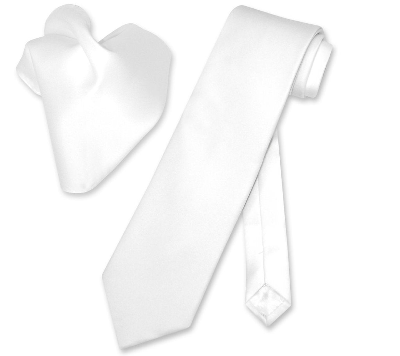 WHITE TIE WITH HANKERCHIEF